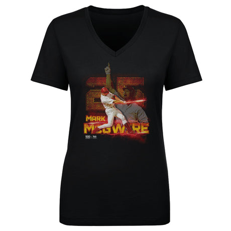 Mark McGwire Women's V-Neck T-Shirt | 500 LEVEL