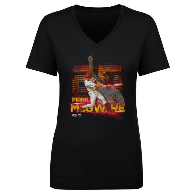 Mark McGwire Women's V-Neck T-Shirt | 500 LEVEL