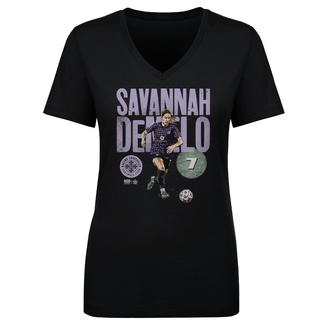 Savannah DeMelo Women's V-Neck T-Shirt | 500 LEVEL
