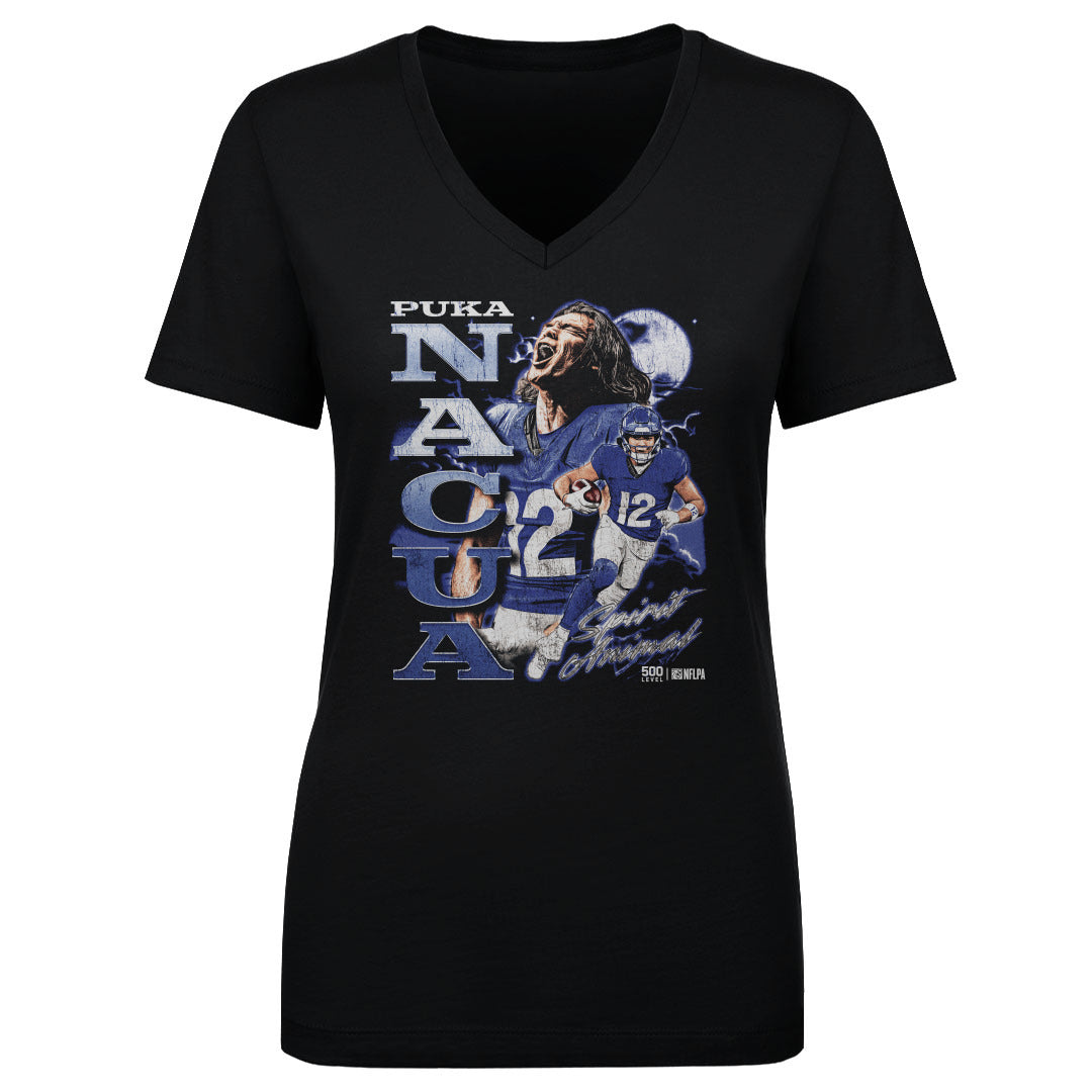 Puka Nacua Women's V-Neck T-Shirt | 500 LEVEL