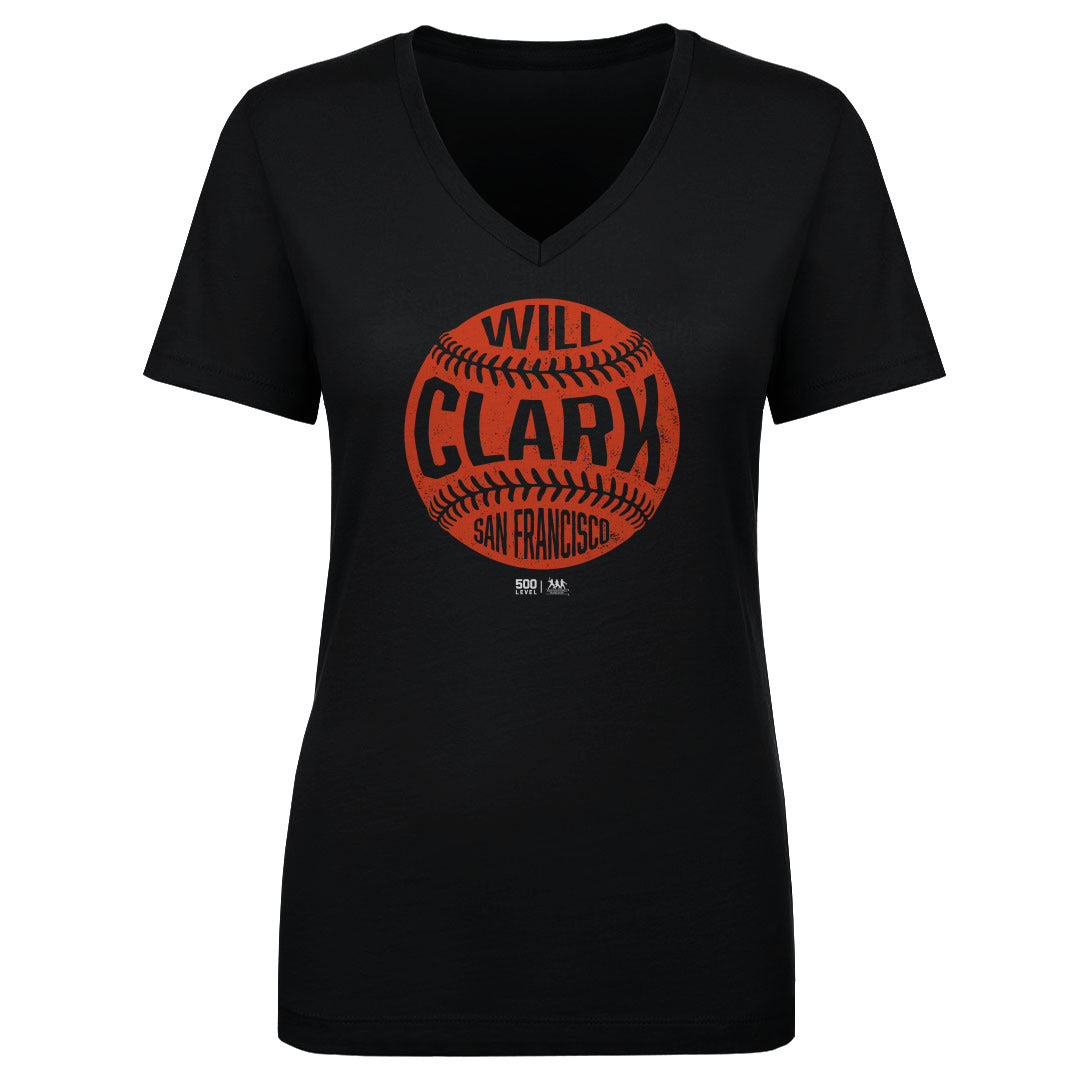 Will Clark Women's V-Neck T-Shirt | 500 LEVEL