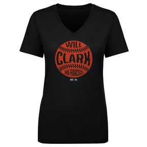 Will Clark Women's V-Neck T-Shirt | 500 LEVEL