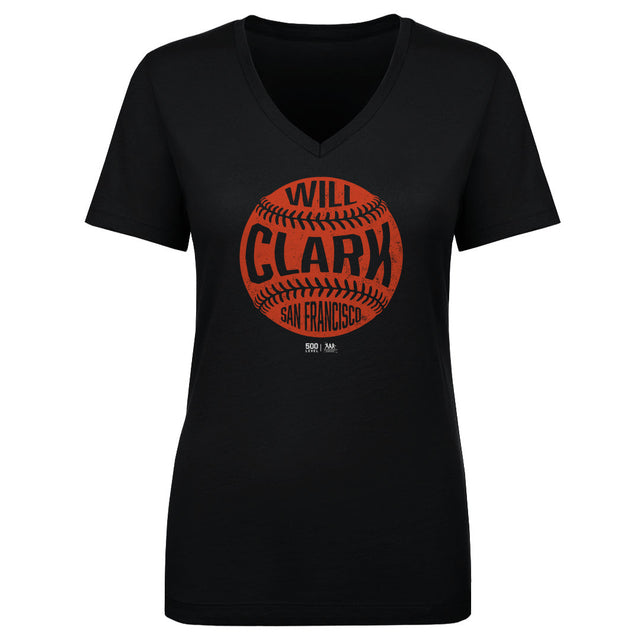 Will Clark Women's V-Neck T-Shirt | 500 LEVEL