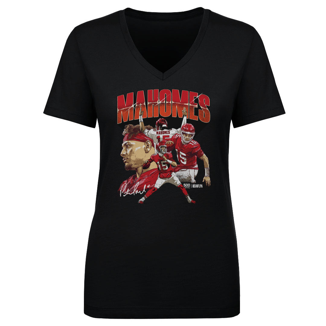 Patrick Mahomes Women's V-Neck T-Shirt | 500 LEVEL