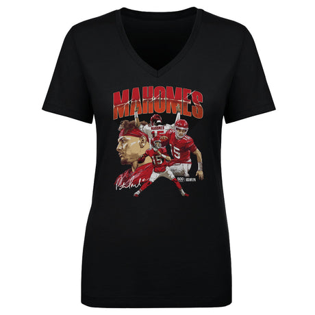 Patrick Mahomes Women's V-Neck T-Shirt | 500 LEVEL