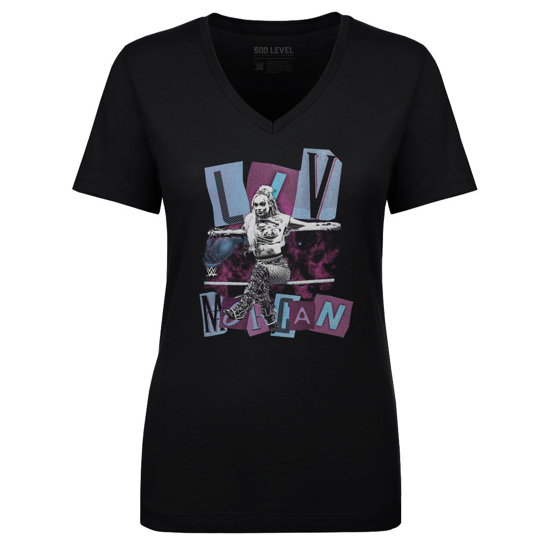 Liv Morgan Women's V-Neck T-Shirt | 500 LEVEL