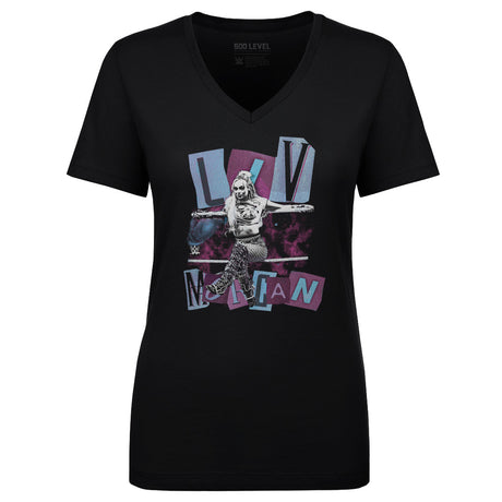 Liv Morgan Women's V-Neck T-Shirt | 500 LEVEL