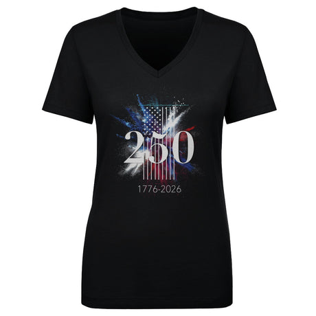 USA Women's V-Neck T-Shirt | 500 LEVEL