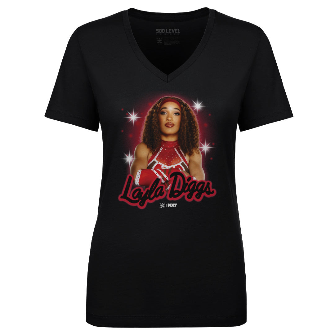 Layla Diggs Women's V-Neck T-Shirt | 500 LEVEL
