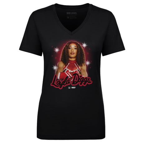 Layla Diggs Women's V-Neck T-Shirt | 500 LEVEL