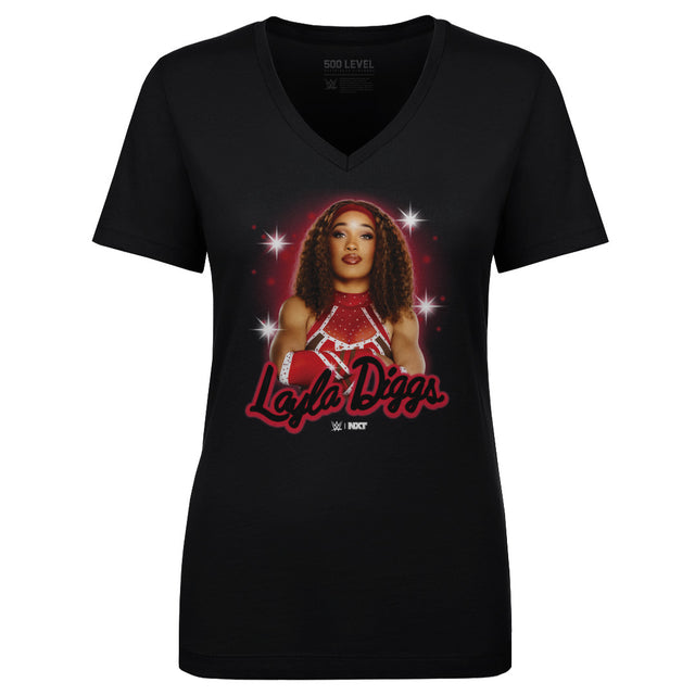 Layla Diggs Women's V-Neck T-Shirt | 500 LEVEL