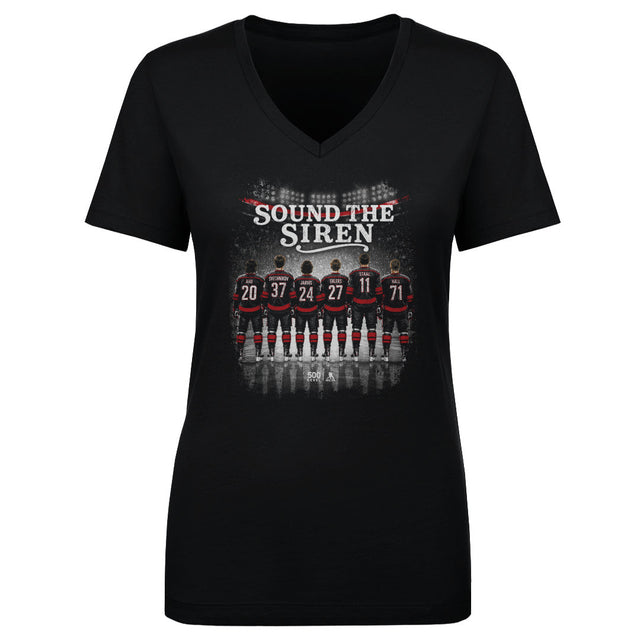 Carolina Hockey Women's V-Neck T-Shirt | 500 LEVEL