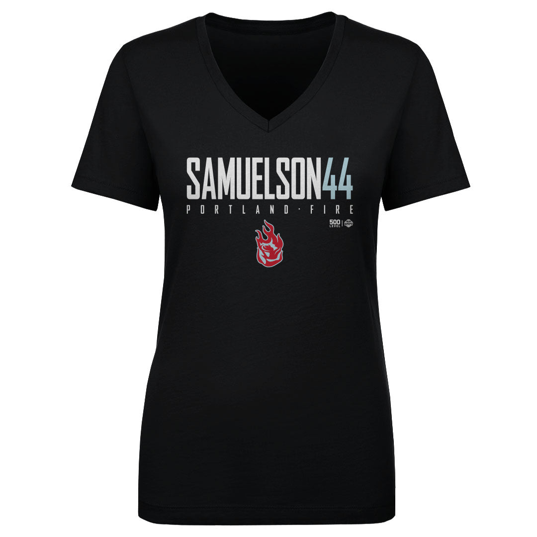 Karlie Samuelson Women's V-Neck T-Shirt | 500 LEVEL