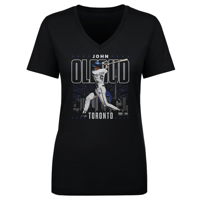 John Olerud Women's V-Neck T-Shirt | 500 LEVEL