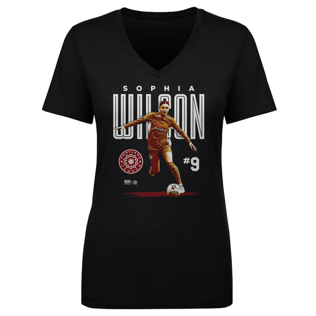 Sophia Wilson Women's V-Neck T-Shirt | 500 LEVEL