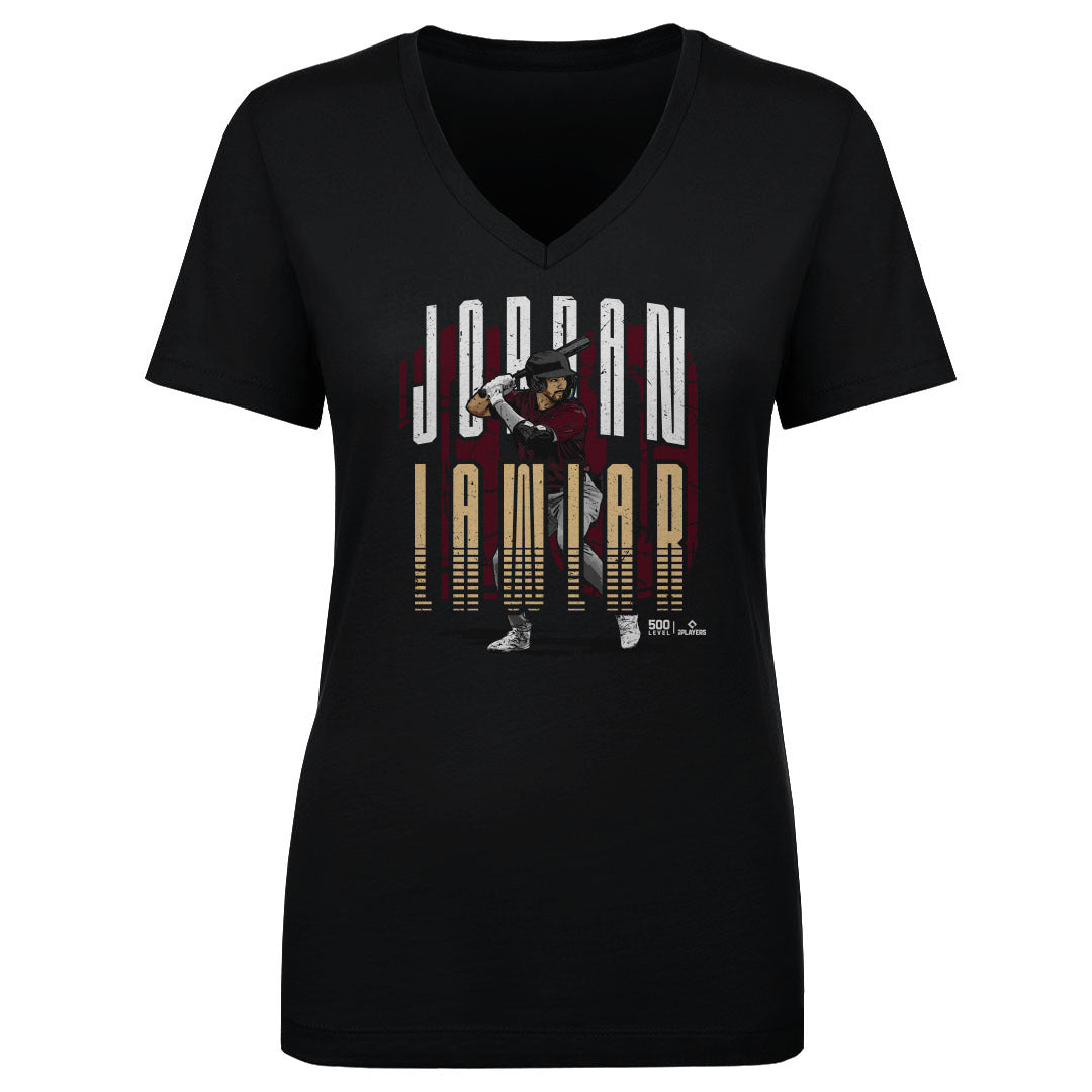 Jordan Lawlar Women's V-Neck T-Shirt | 500 LEVEL