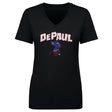 DePaul Blue Demons Women's V-Neck T-Shirt | 500 LEVEL