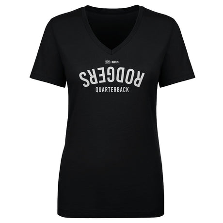 Aaron Rodgers Women's V-Neck T-Shirt | 500 LEVEL