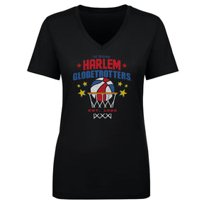 Harlem Globetrotters Women's V-Neck T-Shirt | 500 LEVEL