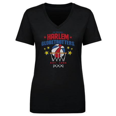 Harlem Globetrotters Women's V-Neck T-Shirt | 500 LEVEL