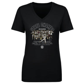 Crown Trio Women's V-Neck T-Shirt | 500 LEVEL