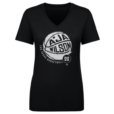 A'ja Wilson Women's V-Neck T-Shirt | 500 LEVEL