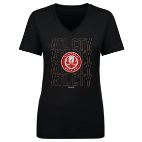 Atlanta City FC Women's V-Neck T-Shirt | 500 LEVEL