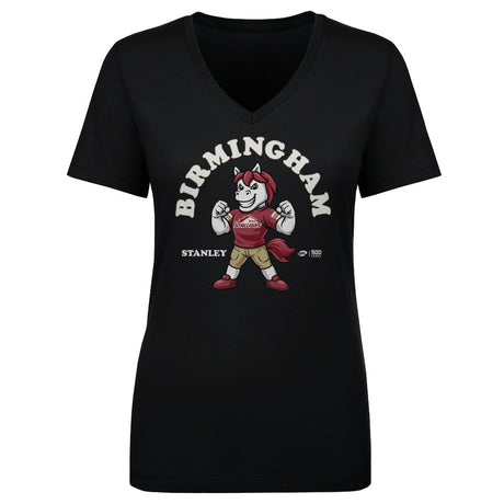 Birmingham Stallions Women's V-Neck T-Shirt | 500 LEVEL