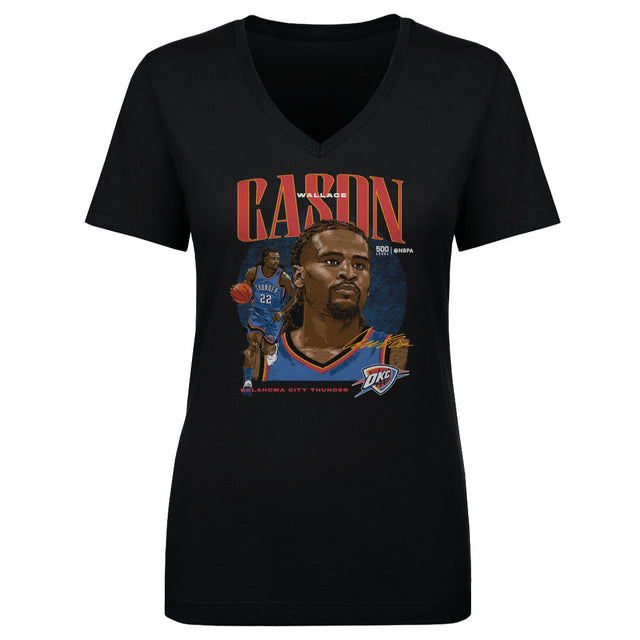 Cason Wallace Women's V-Neck T-Shirt | 500 LEVEL