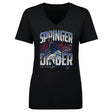 George Springer Women's V-Neck T-Shirt | 500 LEVEL