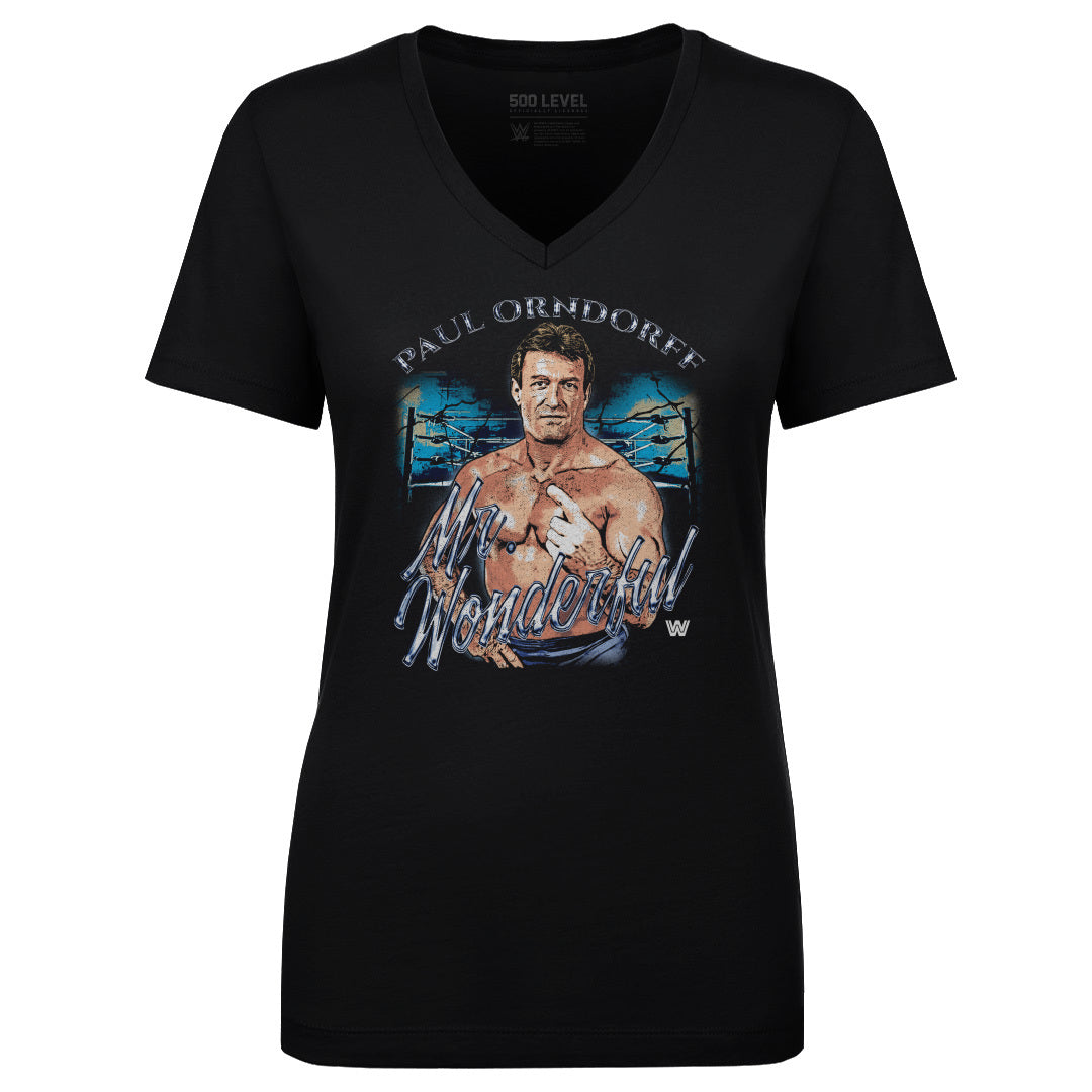 Paul Orndorff Women's V-Neck T-Shirt | 500 LEVEL