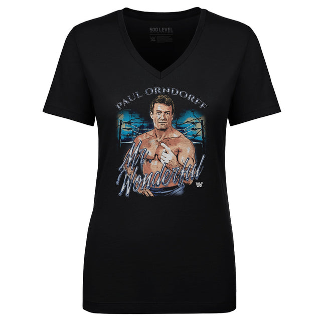 Paul Orndorff Women's V-Neck T-Shirt | 500 LEVEL