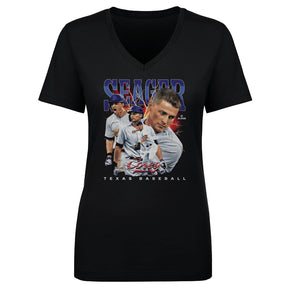 Corey Seager Women's V-Neck T-Shirt | 500 LEVEL