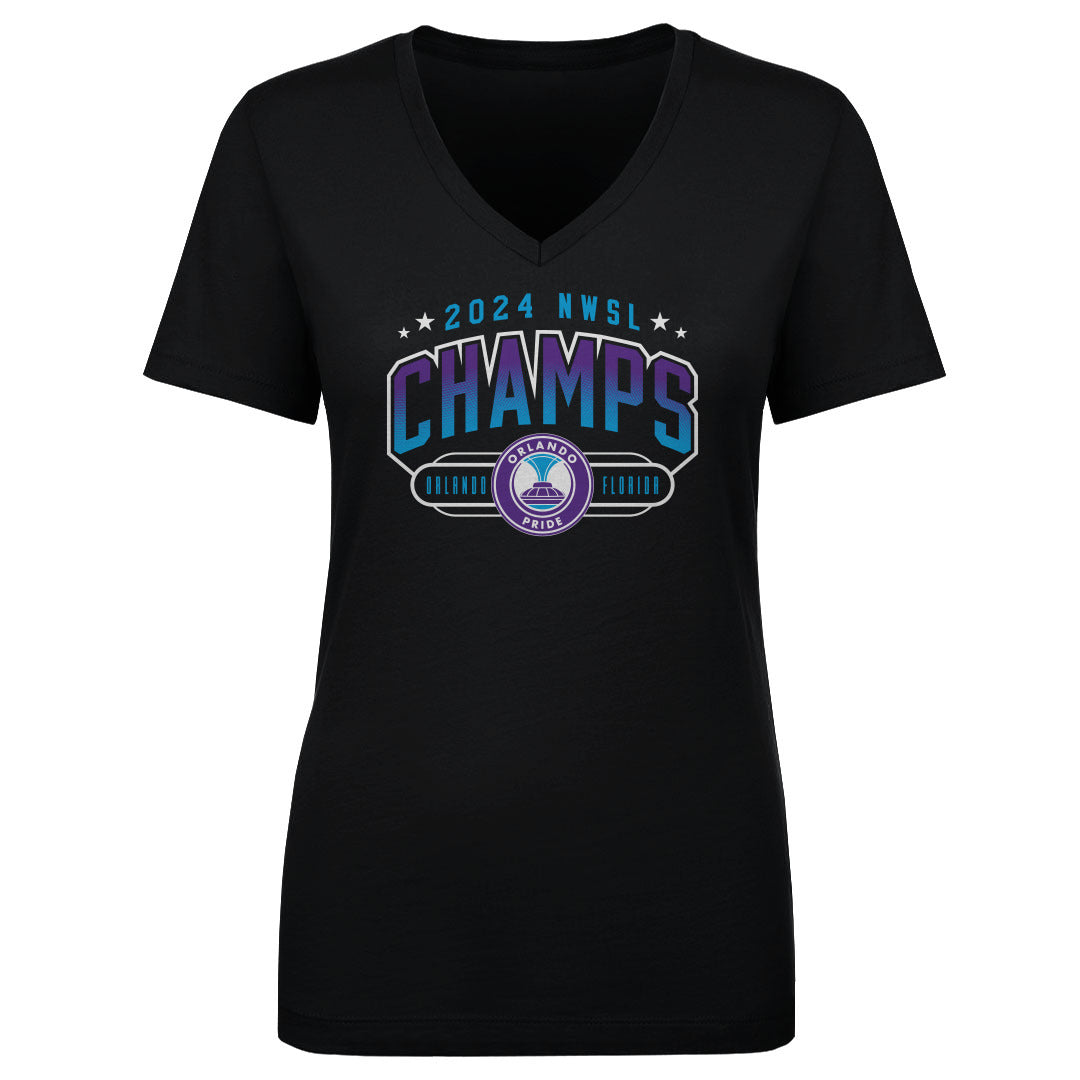 Orlando Pride Women's V-Neck T-Shirt | 500 LEVEL