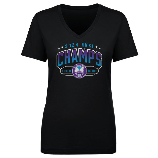 Orlando Pride Women's V-Neck T-Shirt | 500 LEVEL