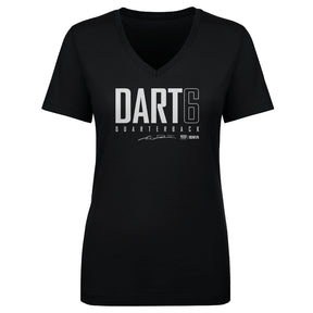 Jaxson Dart Women's V-Neck T-Shirt | 500 LEVEL