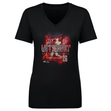 JJ Wetherholt Women's V-Neck T-Shirt | 500 LEVEL