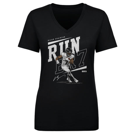 Bijan Robinson Women's V-Neck T-Shirt | 500 LEVEL