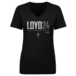 Jewell Loyd Women's V-Neck T-Shirt | 500 LEVEL