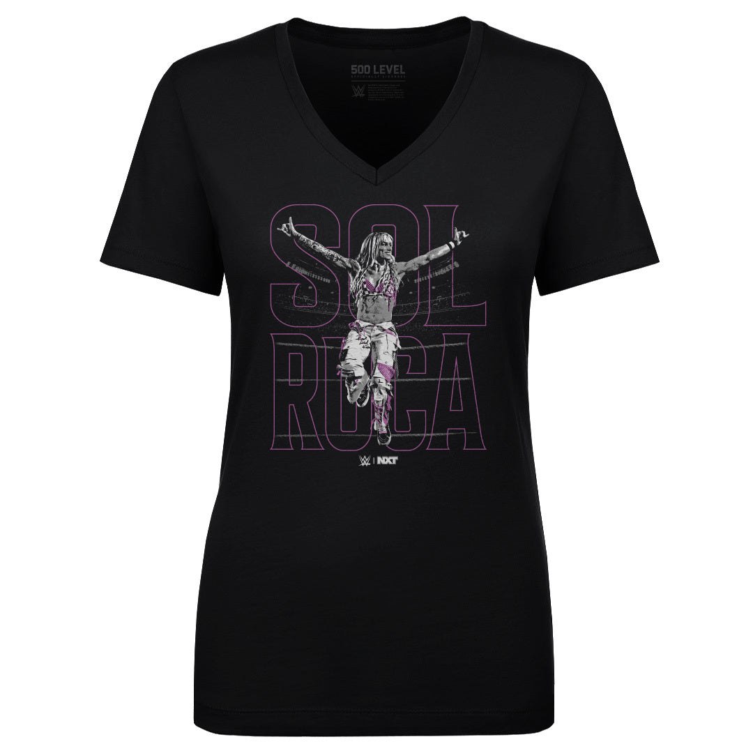 Sol Ruca Women's V-Neck T-Shirt | 500 LEVEL