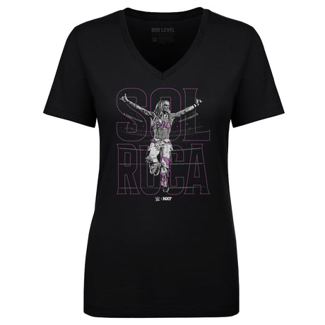 Sol Ruca Women's V-Neck T-Shirt | 500 LEVEL