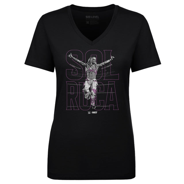 Sol Ruca Women's V-Neck T-Shirt | 500 LEVEL