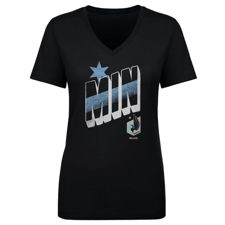 Minnesota United Women's V-Neck T-Shirt | 500 LEVEL