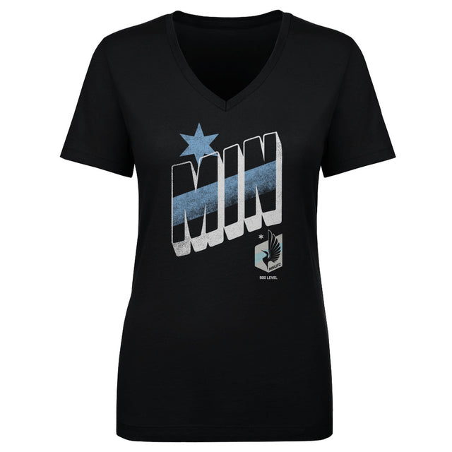 Minnesota United Women's V-Neck T-Shirt | 500 LEVEL