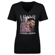 Lionel Messi Women's V-Neck T-Shirt | 500 LEVEL