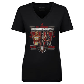 NXT Take Over Women's V-Neck T-Shirt | 500 LEVEL