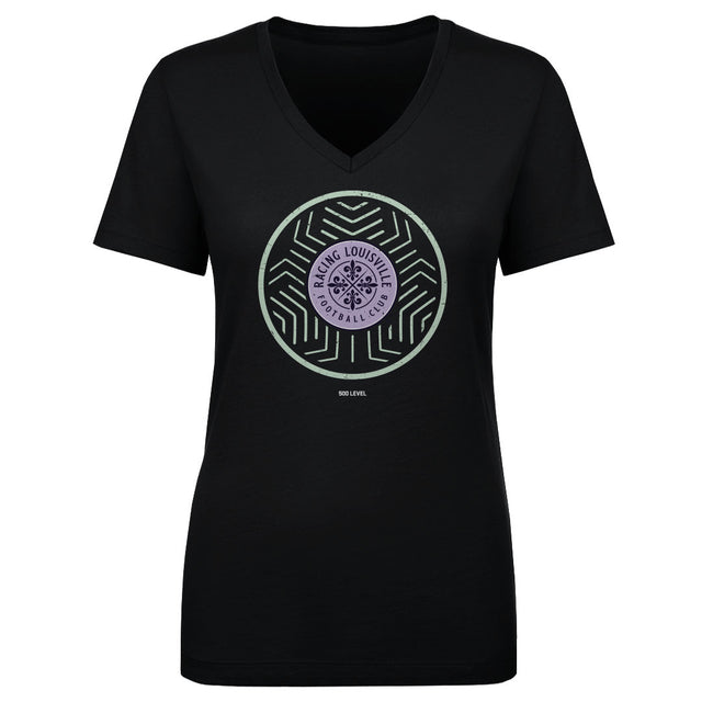 Racing Louisville FC Women's V-Neck T-Shirt | 500 LEVEL