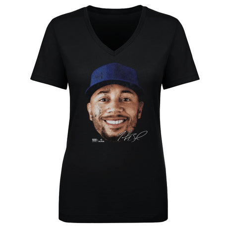 Mookie Betts Women's V-Neck T-Shirt | 500 LEVEL