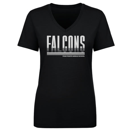 Crown Trio Women's V-Neck T-Shirt | 500 LEVEL