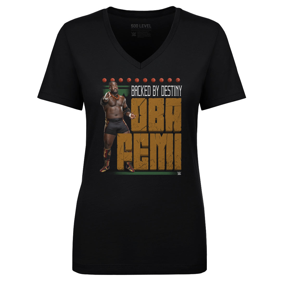 Oba Femi Women's V-Neck T-Shirt | 500 LEVEL